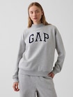 ヴィンテージソフト オーバーサイズ モックネック GAPロゴ スウェットシャツ-6