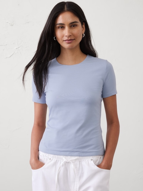 T-SHIRT EXTENSIBLE DOUX