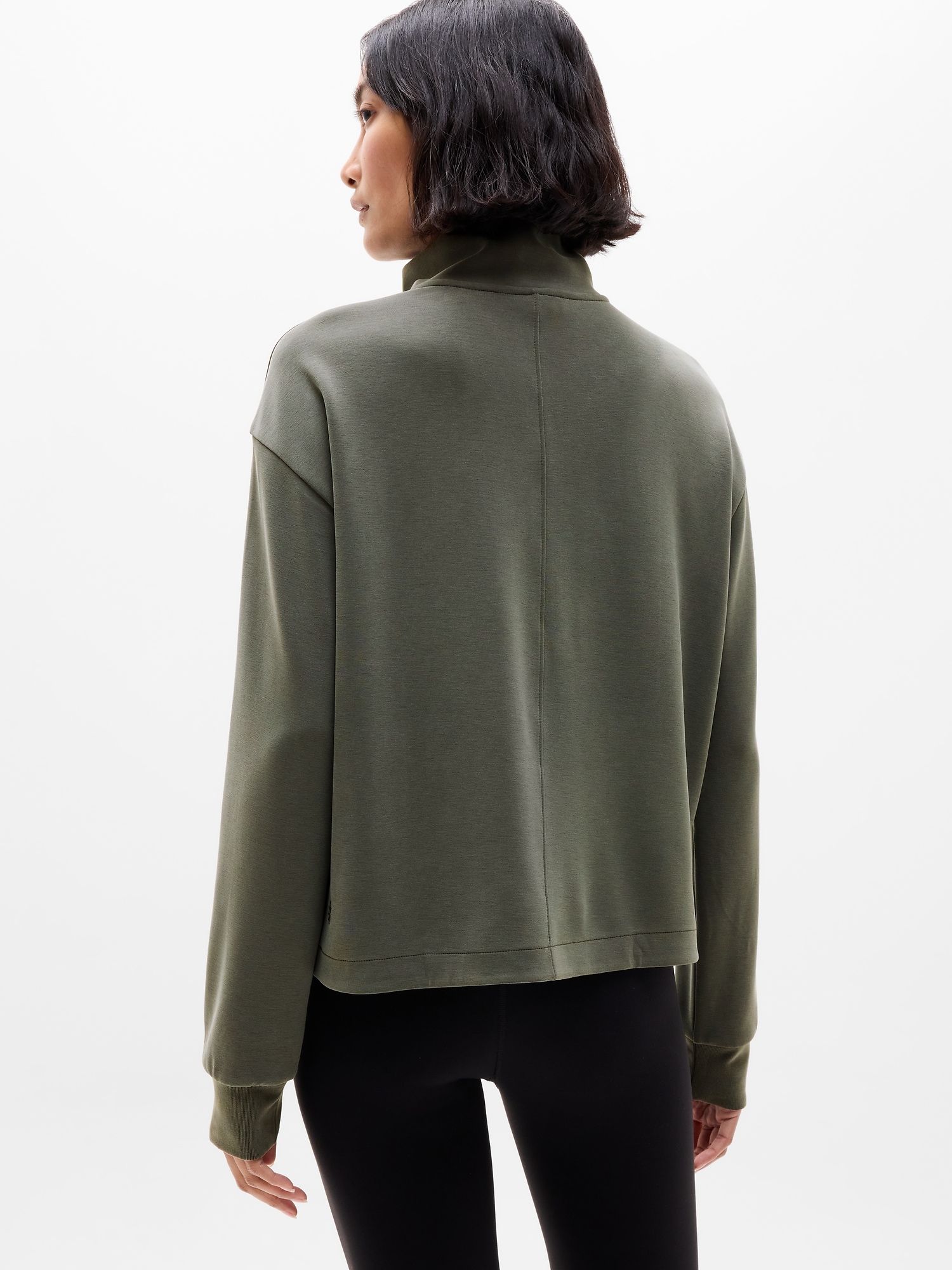 ★ ATHLETA ★ Seasoft Classic 1/4 Zip Sweatshirt | Athleta
