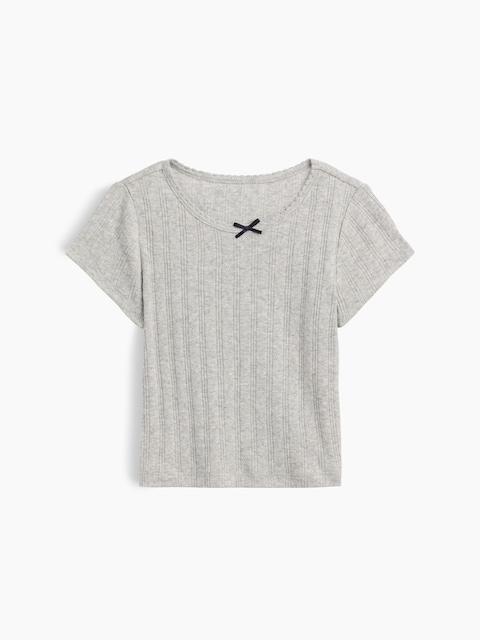 Baby & Toddler Pointelle Rib T-Shirt