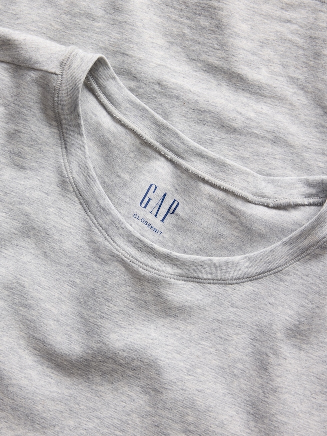 クロースニット ジャージーTシャツ-4