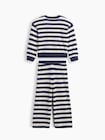babyGap 2ピース ストライプ ニットコーデセット-1