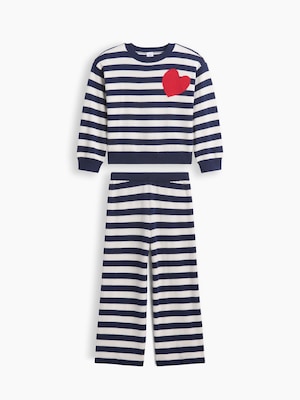 babyGap 2ピース ストライプ ニットコーデセット
