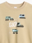 babyGap リラックスフィット クルーネック スウェットシャツ-2
