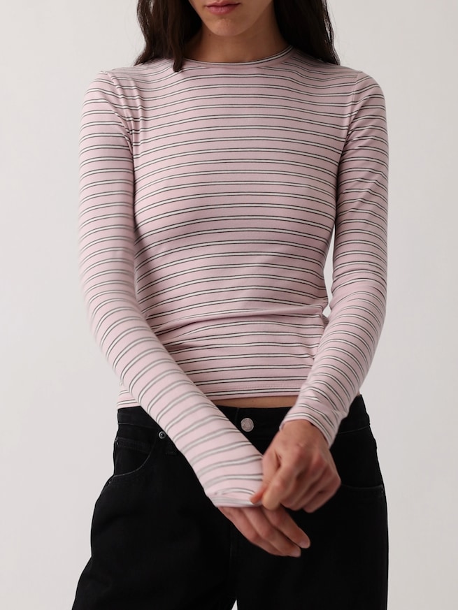 クロースニット ジャージーTシャツ-6