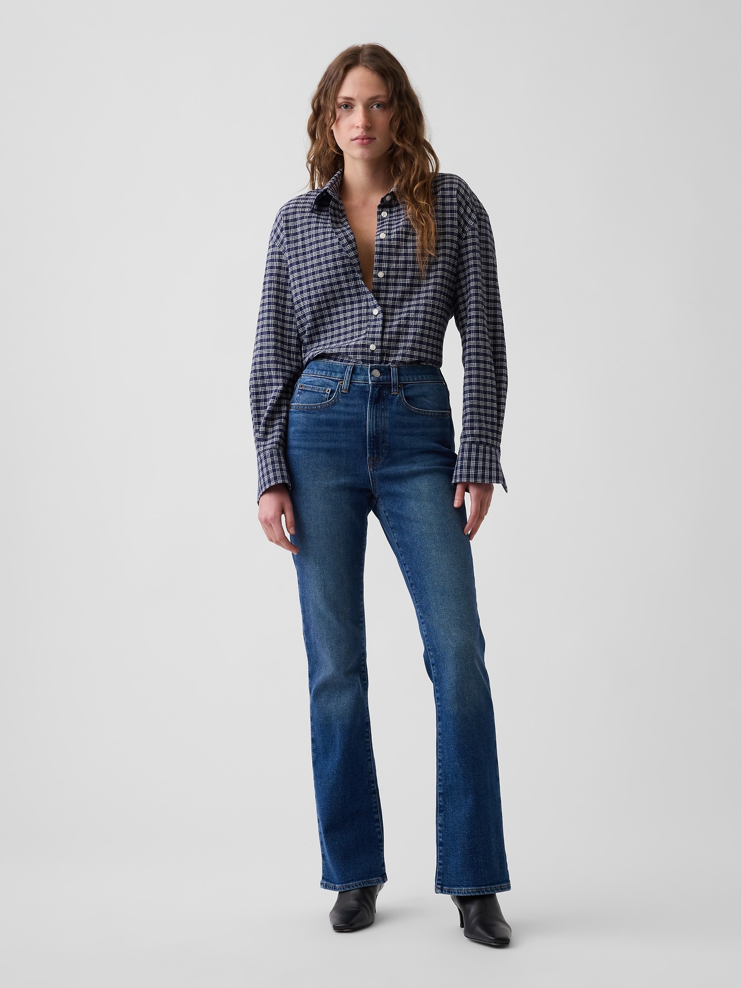 gap jeans cigarette high rise Low '90s Slim Straight length classic Classic gap cigarette high-rise jeans.,