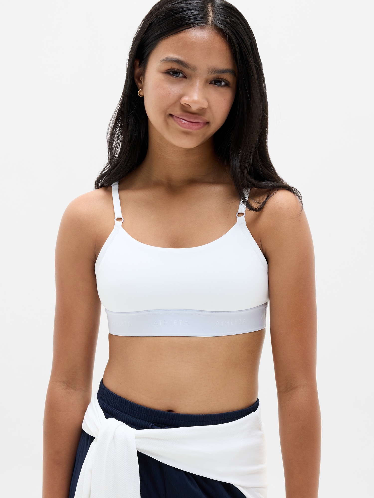 Athleta Girl High Speed Logo Adjustable Bra | Athleta