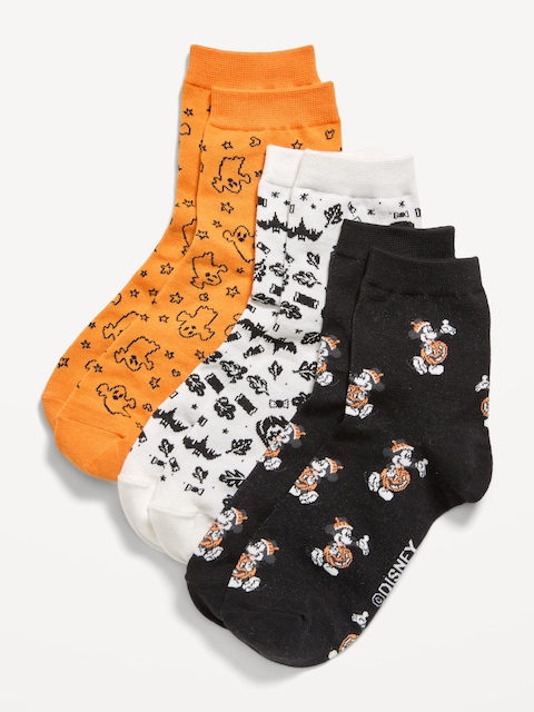 Disney© 3-Pack Crew Socks for Women