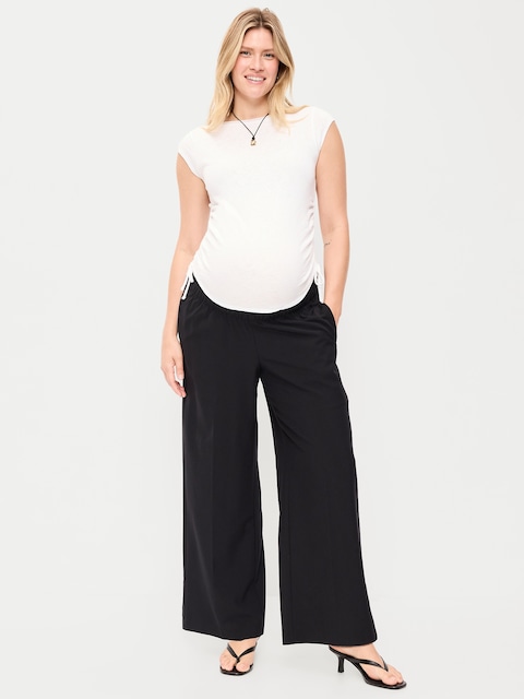 Maternity Wide-Leg Billie Trouser