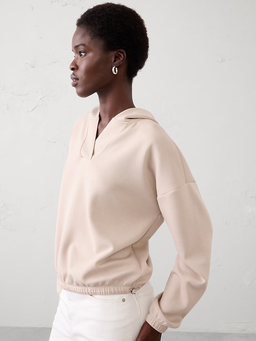 Soft Touch Pullover Hoodie | Banana Republic Factory