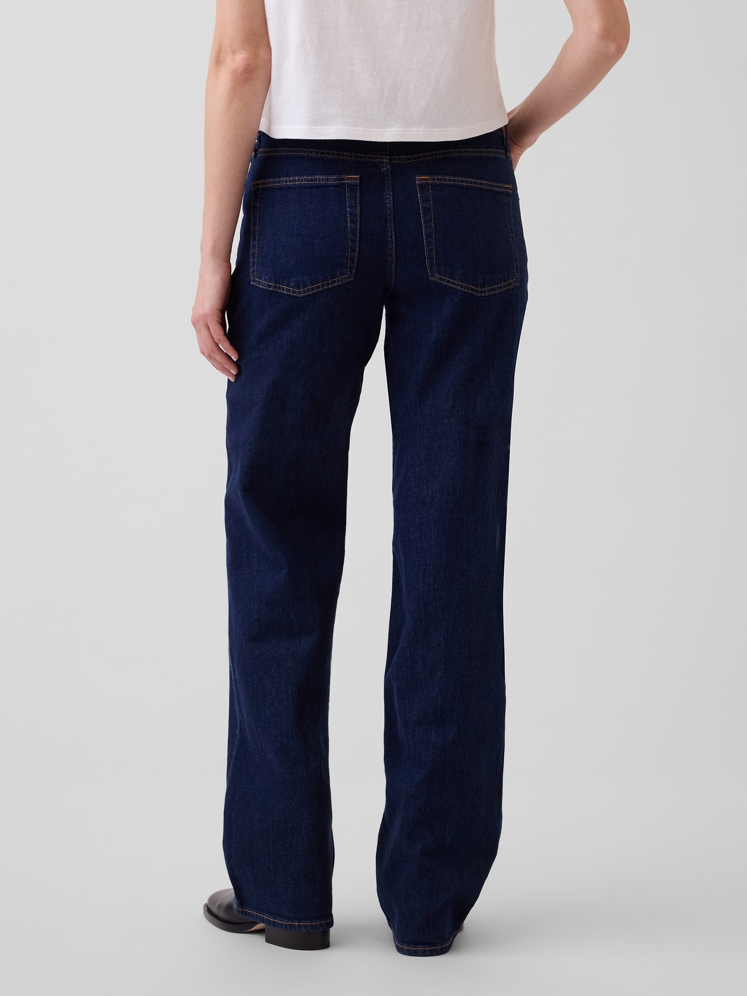 Low Rise '90s Loose Jeans