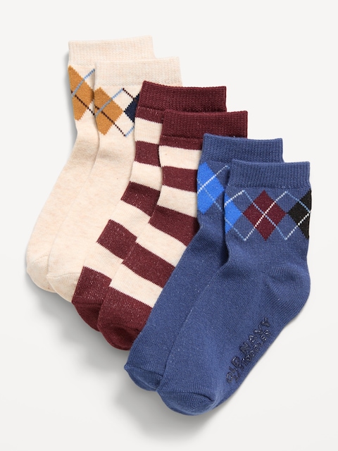 CHAUSSETTES POUR TOUT-PETIT ET BÉBÉ (PAQUET DE 3 PAIRES)