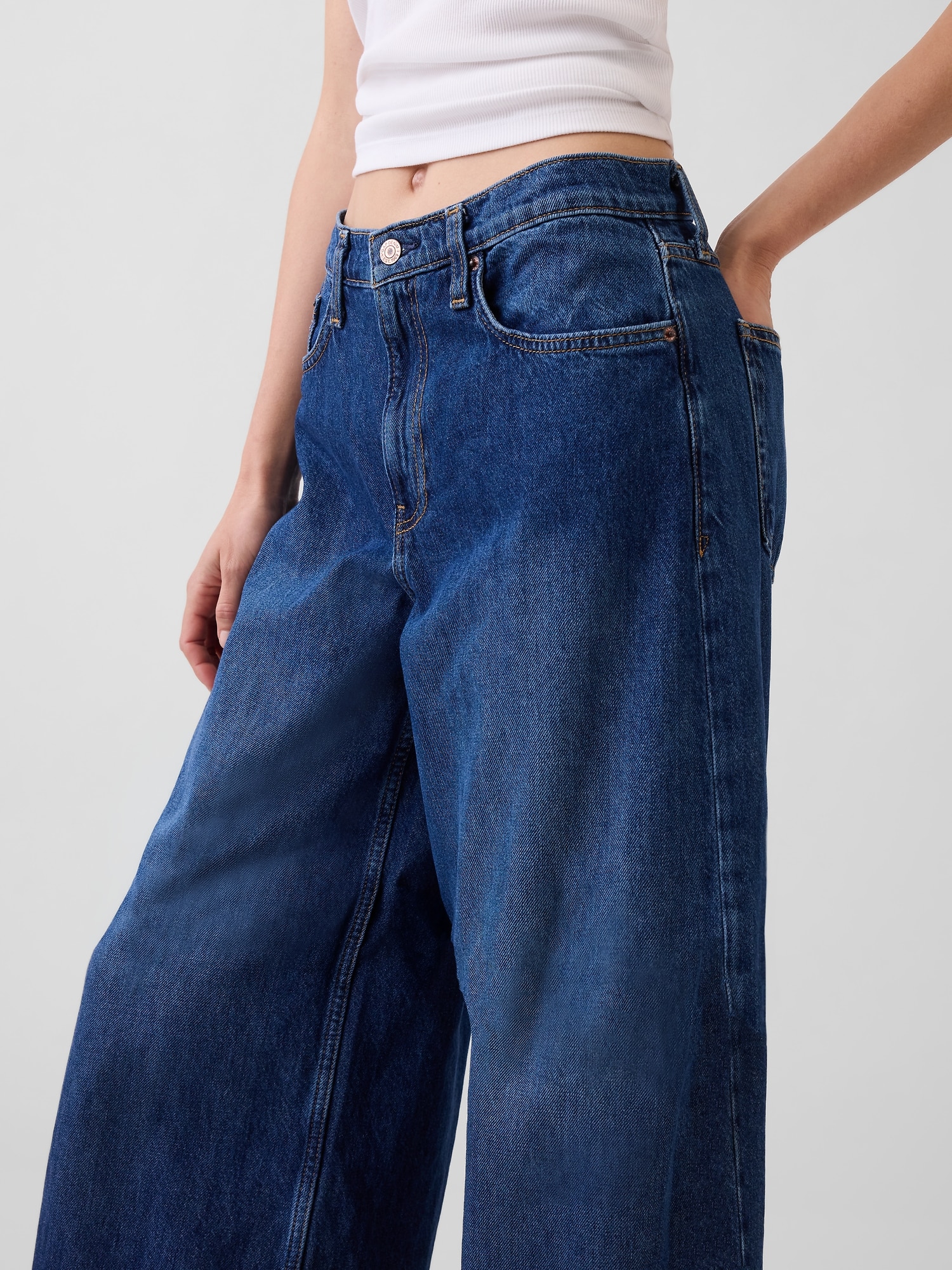 Low Slung Extra Baggy Jeans