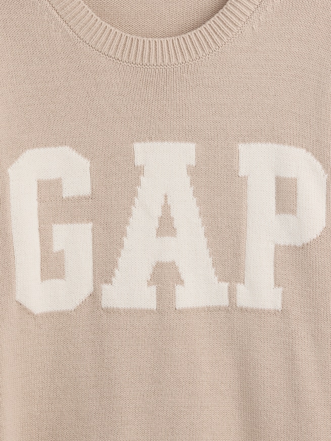 GAPロゴ クルーネックセーター-4
