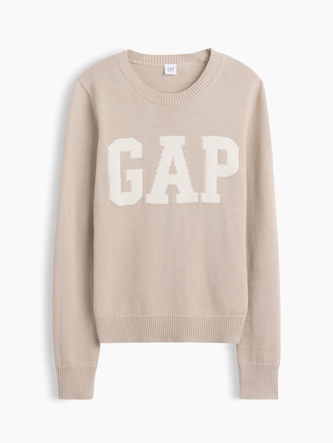 GAPロゴ クルーネックセーター-5