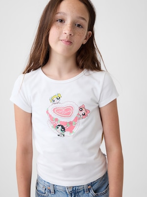 パワーパフガールズ フィットTシャツ (キッズ)