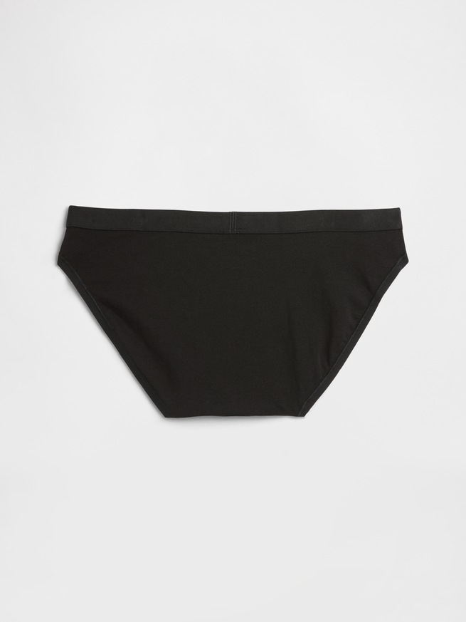 オーガニック ストレッチコットン GAPロゴ ビキニショーツ-4