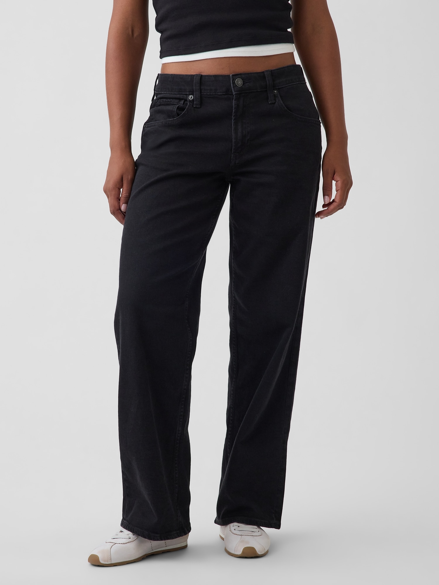 Curvy Low Rise '90s Loose Jeans