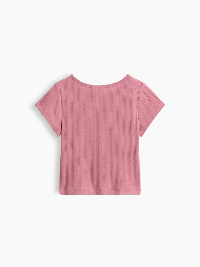 ポインテール リブTシャツ (幼児・ベビー)-1