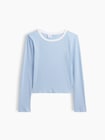 ブラナンベア リブ リンガーTシャツ (キッズ)-1