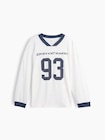 オーバーサイズ アスレチック ジャージーTシャツ (キッズ)-1