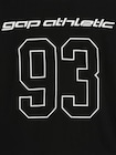 オーバーサイズ GAP Athleticロゴ Tシャツ (キッズ)-3