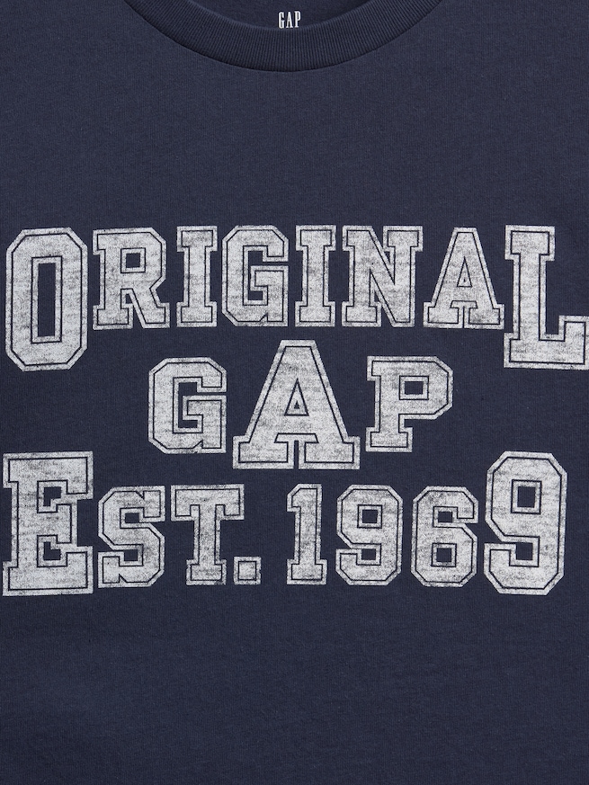 グラフィック GAPロゴTシャツ (キッズ)-2