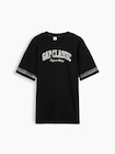 オーバーサイズ フレンチテリー Tシャツワンピース (キッズ)-1