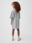 オーバーサイズ フレンチテリー Tシャツワンピース (キッズ)-2