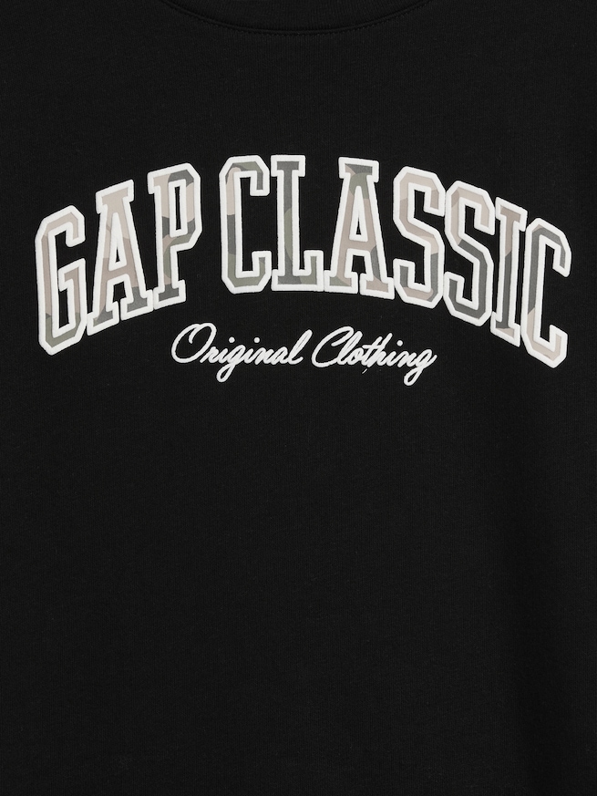 オーバーサイズ フレンチテリー Tシャツワンピース (キッズ)-4