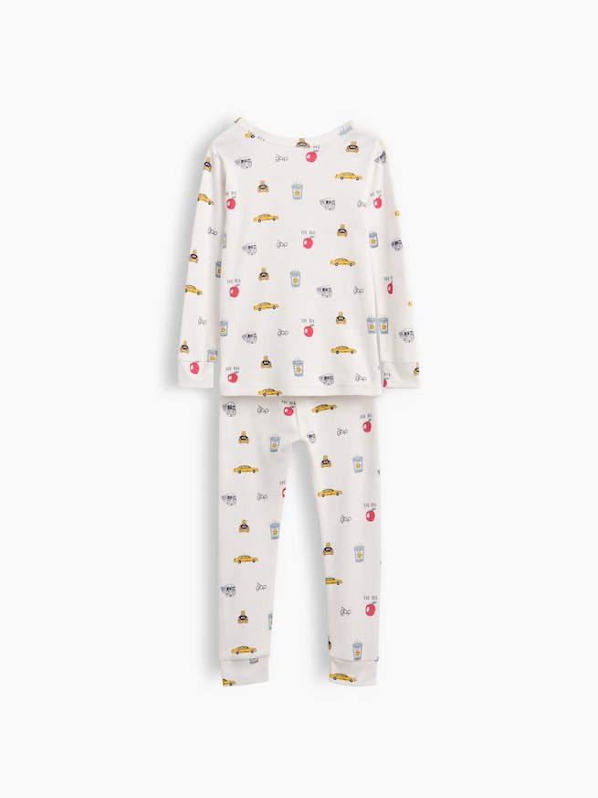 オーガニック ブラッシュドコットン GAP NYC パジャマセット (幼児・ベビー)-1