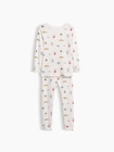 オーガニック ブラッシュドコットン GAP NYC パジャマセット (幼児・ベビー)-3