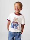 ブラナンベア グラフィック GAPロゴ リンガーTシャツ (幼児・ベビー)-0
