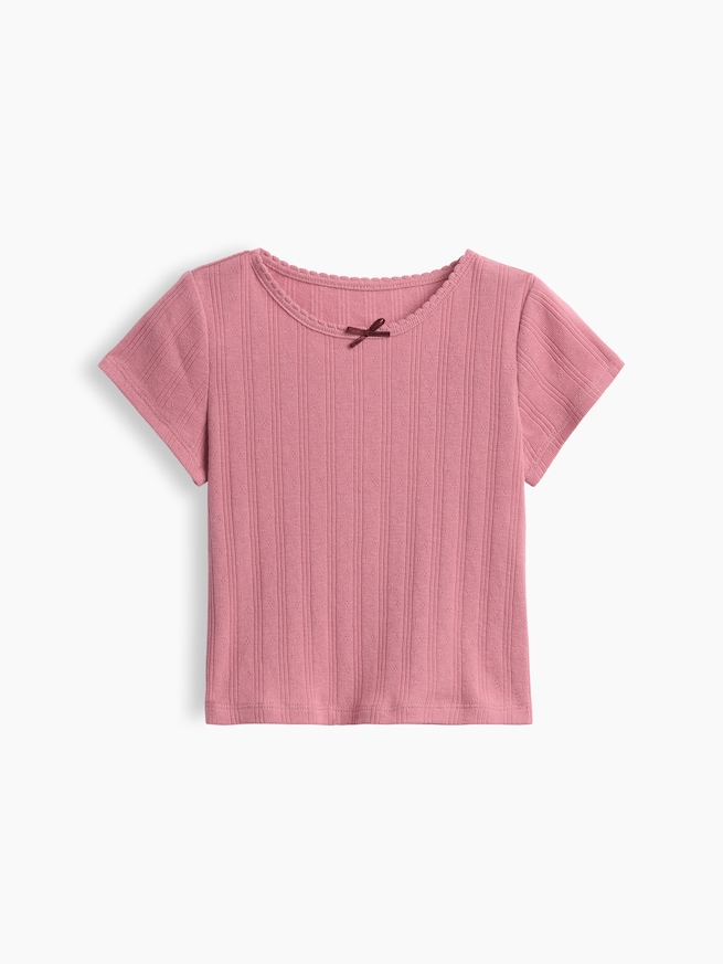ポインテール リブTシャツ (幼児・ベビー)-0