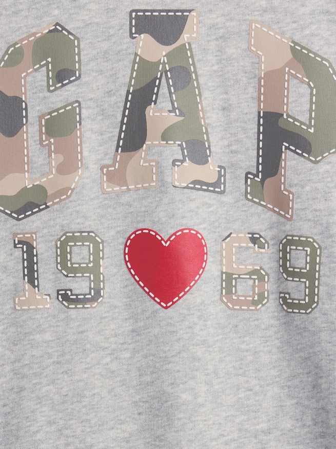 オーバーサイズ フレンチテリー Tシャツワンピース (キッズ)-4