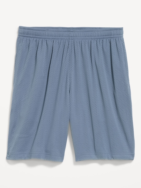 Baggy Mesh Shorts -- 9-inch inseam