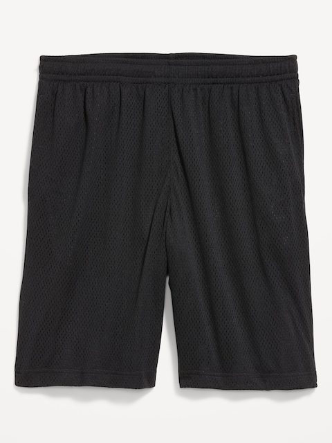 Baggy Mesh Shorts -- 9-inch inseam