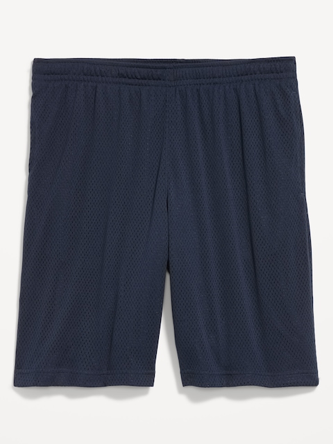 Baggy Mesh Shorts -- 9-inch inseam