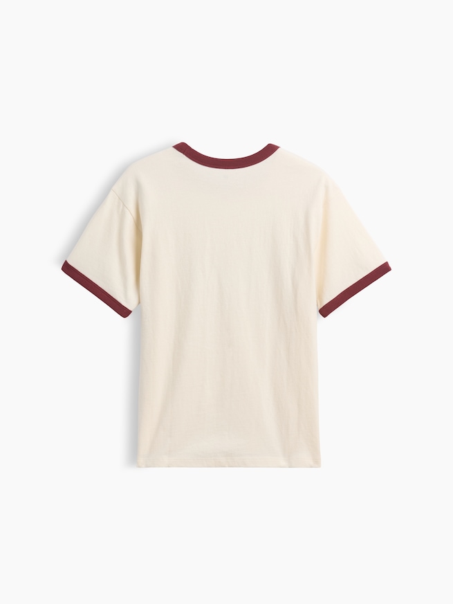 リラックスフィット New York グラフィック リンガーTシャツ (キッズ)-1