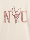 リラックスフィット New York グラフィック リンガーTシャツ (キッズ)-2