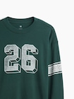 ヘビーウェイト オーバーサイズ グラフィックTシャツ (キッズ)-4