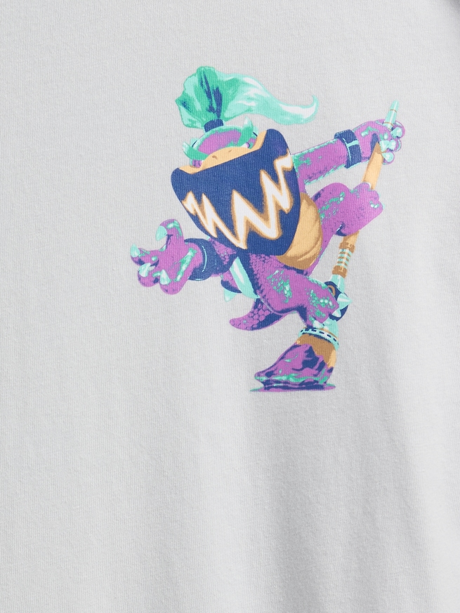スーパーマリオ リラックスフィット グラフィックTシャツ (キッズ)-2