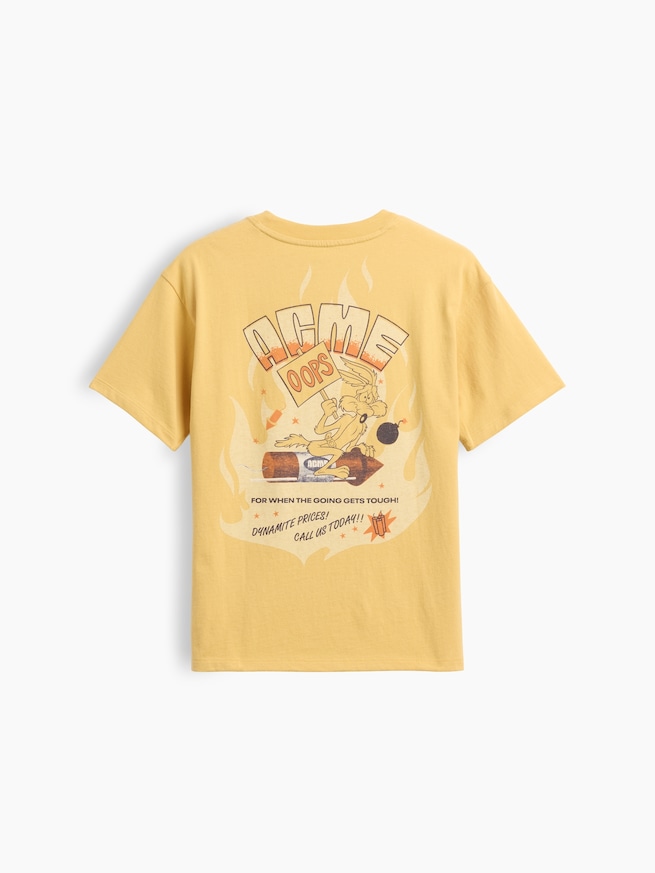 WB&trade; リラックスフィット グラフィックTシャツ (キッズ)-1