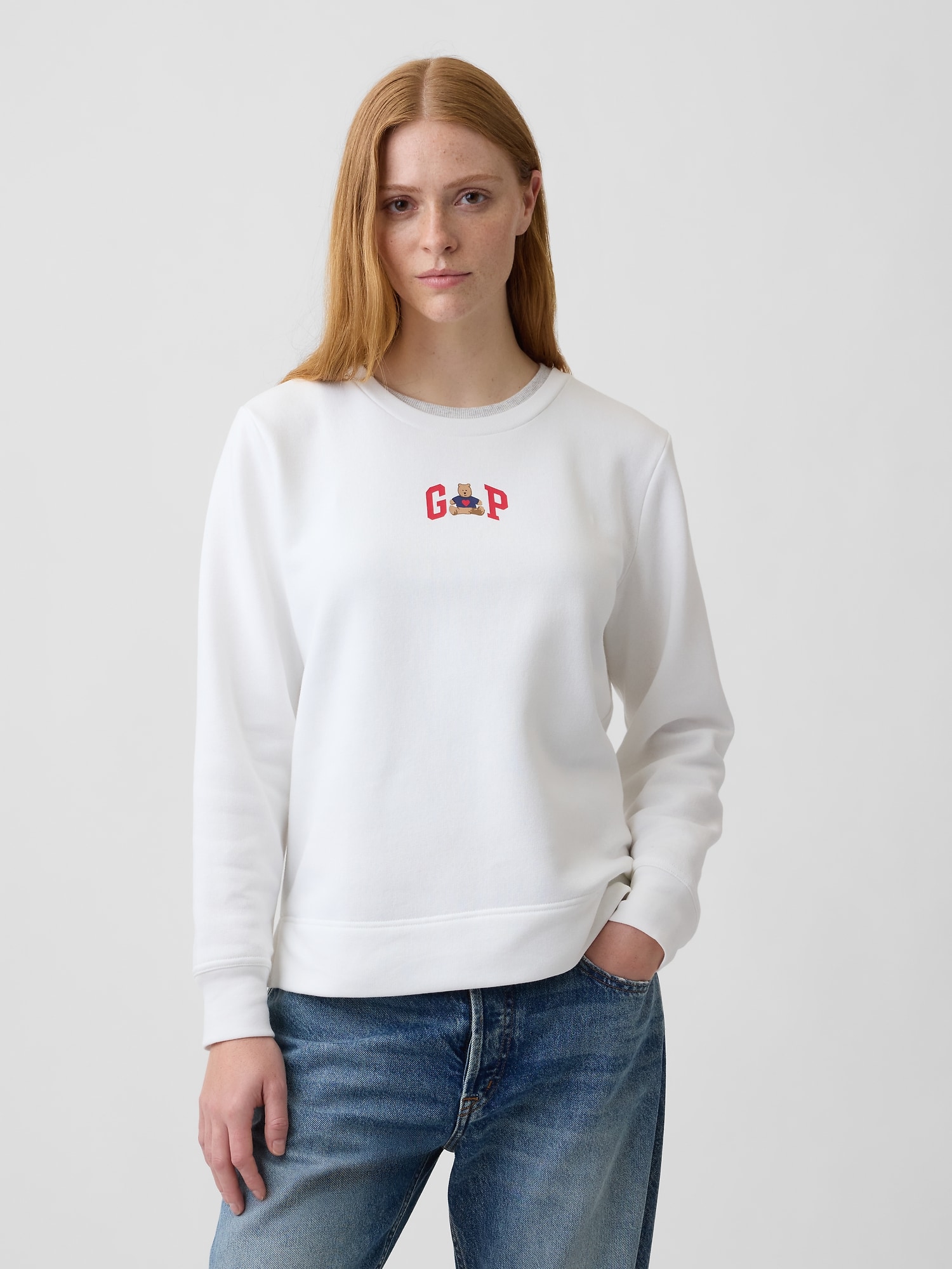 Relaxed Gap Logo Sweatshirt