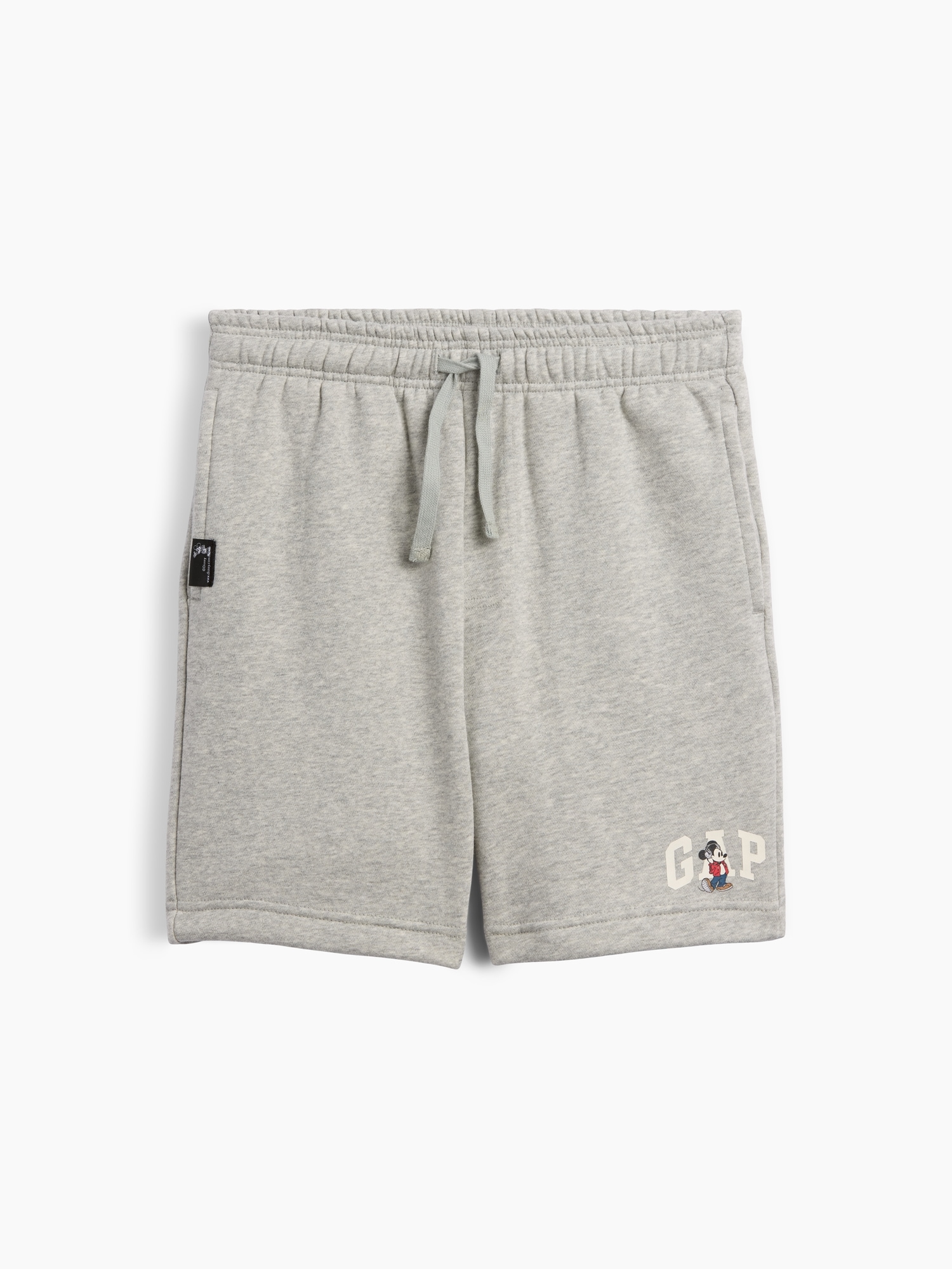 GapKids × Disney Mickey Mouse Relaxed Pull-On Logo Shorts