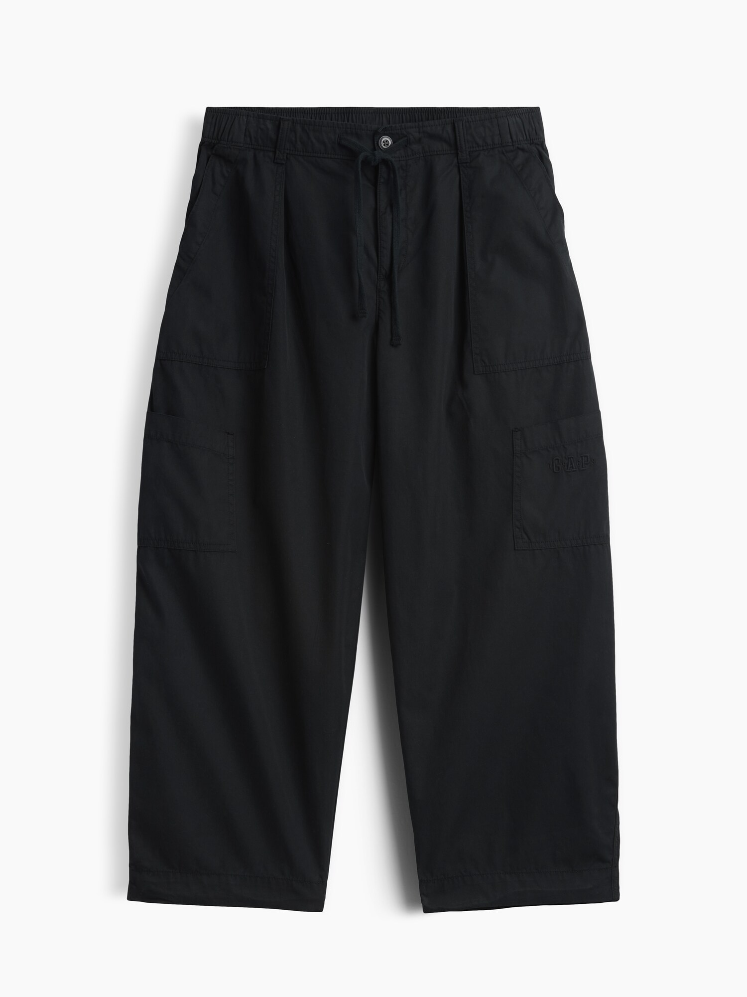 【新品未使用】GAP ミッドライズ バレル パラシュートパンツ ブラック XXS Gap公式オンラインストア | Mid Rise Baggy Barrel Parachute Pants