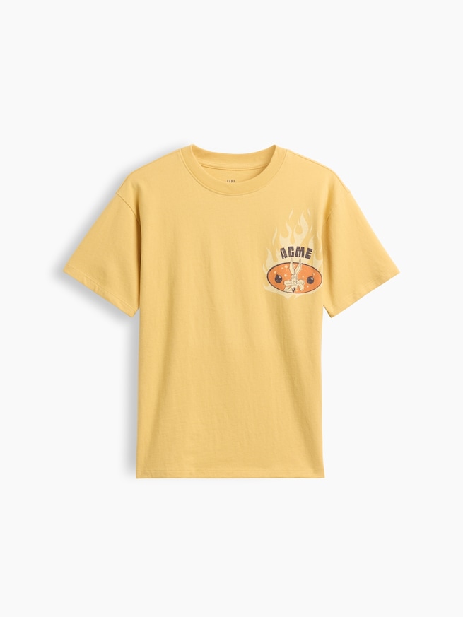 WB&trade; リラックスフィット グラフィックTシャツ (キッズ)-0