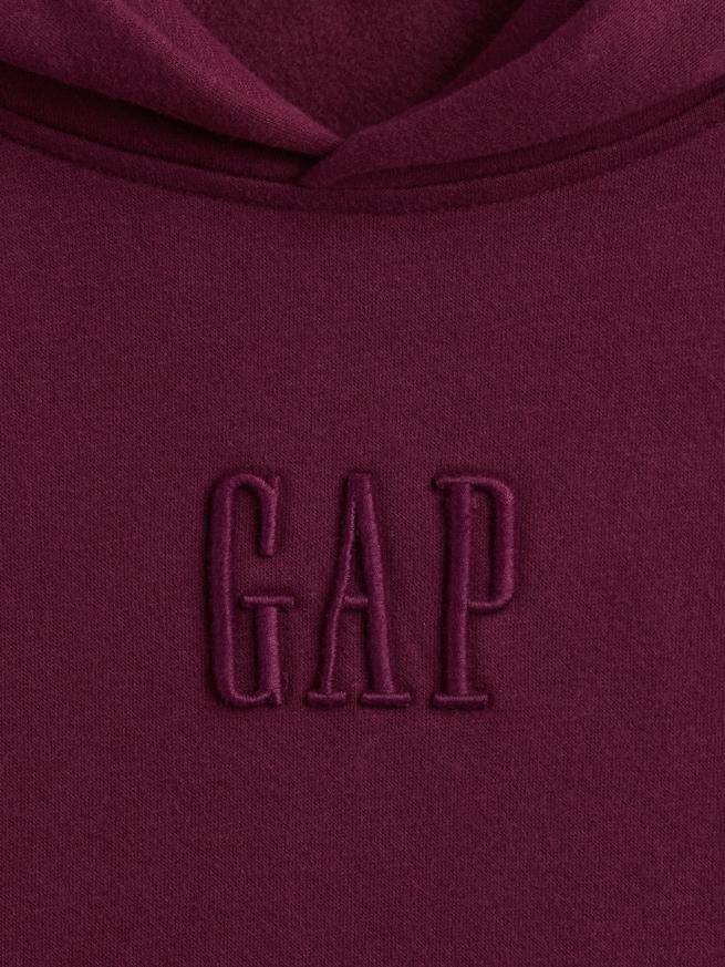 ヴィンテージソフト リラックスフィット GAPロゴパーカー (キッズ)-4