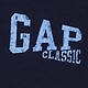 リラックスフィット GAPロゴ フレンチテリー ジップアップパーカー