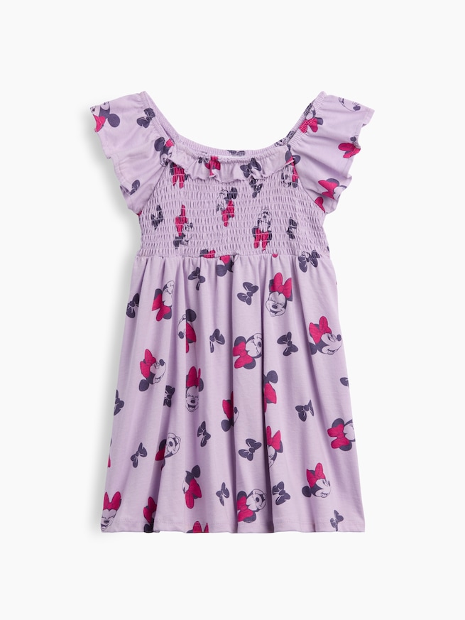 babyGap &times; ディズニー ミニーマウス フラッターフリル袖 ワンピース-0